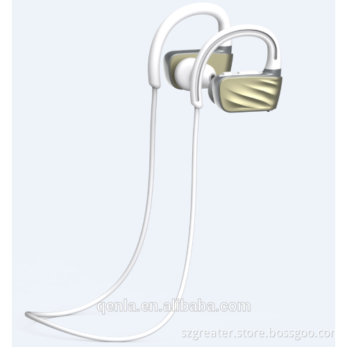 2017 New ipx7 waterproof Bluetooth stereo earbuds manufacture,In-ear sport style Bluetooth headphones for swimming